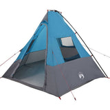Tipi Tent with Roof Blue 383 x 338 x 217 cm Taffeta 42001167