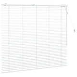 Venetian Blind White 160 x 130 cm 35 mm Solid Paulownia Wood 42015403