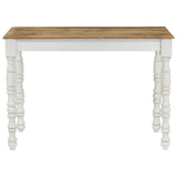 Dining Table 110x60x76 cm Solid Wood Mango 337839