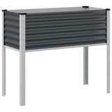 Garden Planter Anthracite 100x45x90 cm Steel 4008972