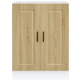 Kitchen Base Cabinet Porto Sonoma Oak Engineered Wood 853920