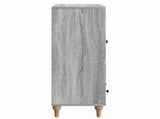 Sideboard Grey Sonoma 66 x 34.5 x 95 cm Engineered Wood 894211