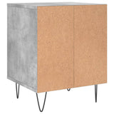 Bedside Cabinets 2 pcs Concrete Grey 40x35x50 cm Engineered Wood 830725