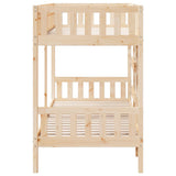 Bunk Bed 80x200 cm Solid Wood Pine 3308598