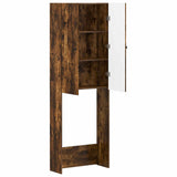 Toilet Cabinet ALKMAAR Smoked Oak 66 x 25.5 x 190 cm 896260