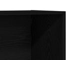 Bookcase Black Oak 36x30x143 cm Engineered Wood 862396