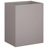 Garden Planter 2 pcs Rusty 40 x 30 x 40 cm Weathering Steel 8005483