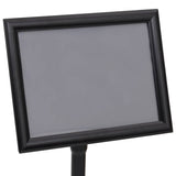 Poster Stands 2 pcs Black 32.7 x 24 x 108 cm Aluminium 3385633
