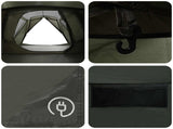 Cabin Tent with Rainfly Water-Resistant 10-Person Army Green 42042257