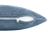 Cushion Cover 6 pcs HEERLEN Blue 50 x 80 cm Corduroy 911972