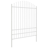 Garden Fence Woerden White 170 x 225 cm Powder-Coated Steel 42003921
