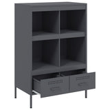 Highboard Anthracite 68x39x101.5 cm Steel 843104