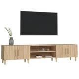 TV Cabinet Sonoma Oak 180x31.5x40 cm Engineered Wood 816259