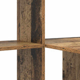 Desk with Shelf Old Wood 131.5 x 50 x 106.5 cm Engineered Wood 869304