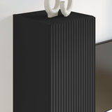 TV Wall Cabinet Black 30 x 31 x 100 cm Engineered Wood 892311