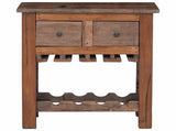 Cabinet Brown 60 x 30 x 70 cm Solid Reclaim Wood 42012372