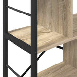 Bookshelf Sonoma Oak 75 x 30 x 91 cm Engineered Wood 883971