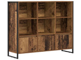 Book Cabinet 2 pcs Old Wood 99.5 x 30 x 108 cm Engineered Wood 3403026