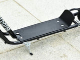 Stunt Scooter, Kids Scooter, 12'' Rubber Tyre Kick Scooter with Adjustable Handlebar, Dual Brakes, T3398P348460