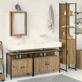 Bathroom Furniture Set 4 pcs Artisan Oak Engineered Wood 3334420