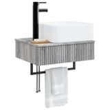 Wall-Mounted Wash Basin Grey Sonoma 53 x 35 x 39 cm 890214