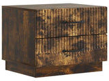Bedside Cabinet 2 pcs Smoked Oak 43 x 34.5 x 44.5 cm 895226