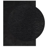 Rug HUARTE Short Pile Soft and Washable Black 120x170 cm 375114