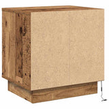 Bedside Cabinet 2 pcs Old Wood 44 x 34.5 x 45 cm 869575