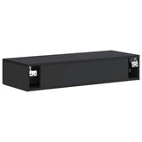 Wall-Mounted Side Table Wall-mounted Black 87.5 x 34.5 x 17 cm 897986