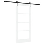 Sliding Door Manual ORKDAL White 86 x 198.5 cm Wood and metal 3332480