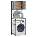 Washing Machine Cabinet Grey Sonoma 68x48.5x194 cm 838976