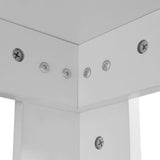 Dining Table 140x80x75 cm White 243056