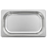 Gastronorm Containers 12 pcs GN 1/4 40 mm Stainless Steel 50900