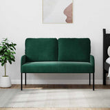 Sofas with Cushion 110cm Dark Green Plywood 42023457