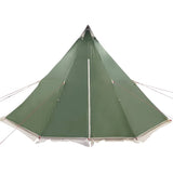 Family Tent Tipi 8-Person Green Waterproof 4009445