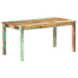 285931 Dining Table Solid Reclaimed Wood 160x80x76 cm