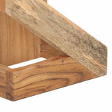 321626 Wine Rack for 5 Bottles Solid Acacia Wood