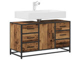 Bathroom Cabinet Old Wood 80 x 33 x 60 cm Engineered Wood 883631