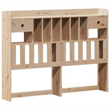 Bed Frame without Mattress 140x200 cm Solid Wood Pine 3308843