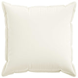 Cushion Cover 6 pcs HOUTEN White 80 x 80 cm Faux Linen 921572