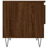 Coffee Tables 2 pcs Brown Oak 50x46x50 cm Engineered Wood 830923