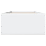 Bed Frame without Mattress White 90x190 cm Single 3280972