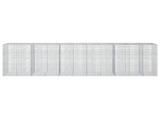 Gabion with 3.5 mm Wire and 5x5 cm Mesh 550x50x150 cm 3462365