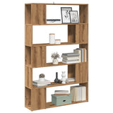 ZNTS Book Cabinet/Room Divider Artisan Oak 100x24x155 cm 856747