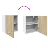Wall Mounted Cabinet Lyon Sonoma Oak 50x31x60 cm Engineered Wood 849619