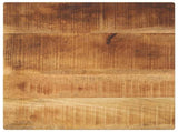 Table Top 60x60x3.8 cm Square Solid Wood Rough Mango 371401