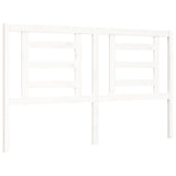 Bed Frame without Mattress White 160x200 cm Solid Wood 3194712