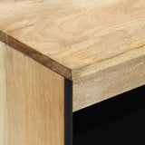 Side Cabinet 60x33x75 cm Solid Wood Mango 358237