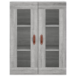 Highboard Grey Sonoma 69.5x34x180 cm Engineered Wood 3198191
