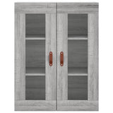 Highboard Grey Sonoma 69.5x34x180 cm Engineered Wood 3198191
